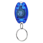 porte clés lampe torche led transparent violet vert bleu blanc noir moderne pratique