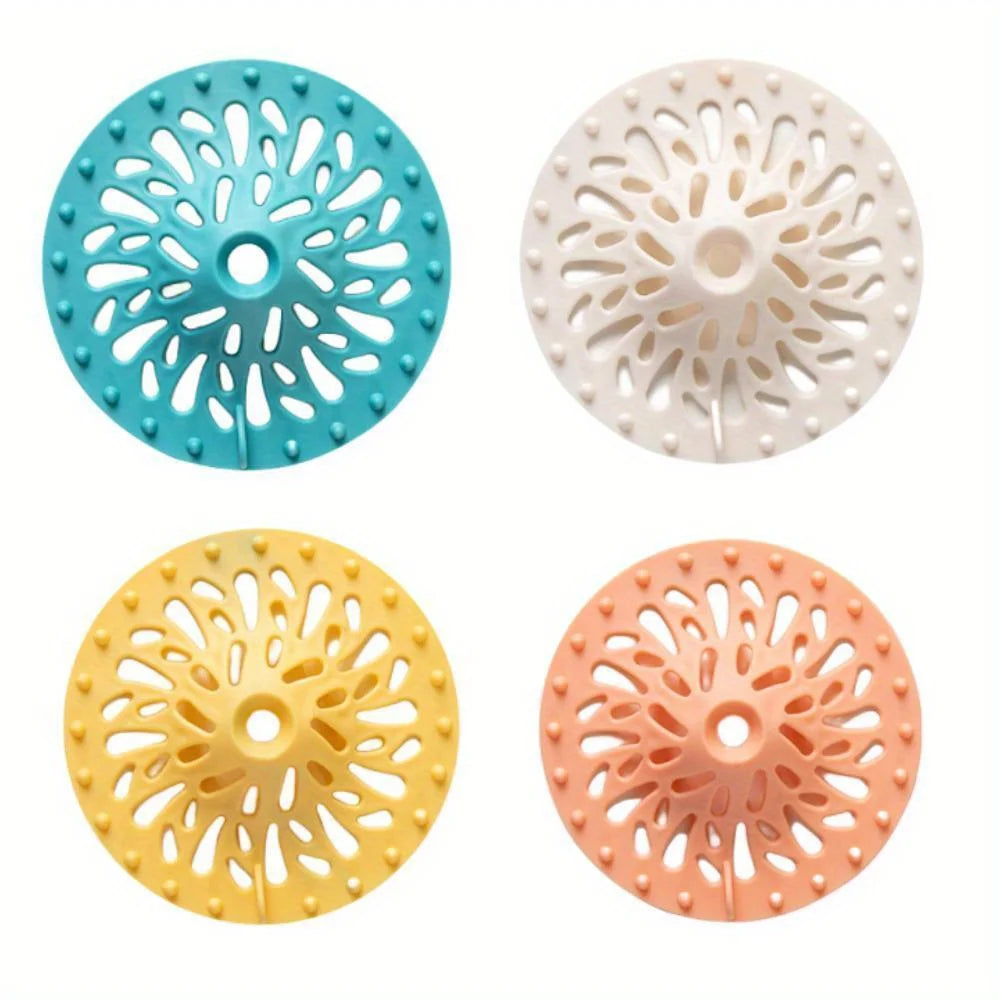 filtre bain moderne perforations bleu blanc jaune orange pratique salle bain