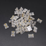 connecteurs rubans led transparent clips câbles couleur moderne facileRGBOCCTBPCOB