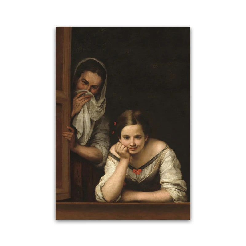 affiche murale Mona Lisa toile imprimée sans cadre classique moderne chambre salon