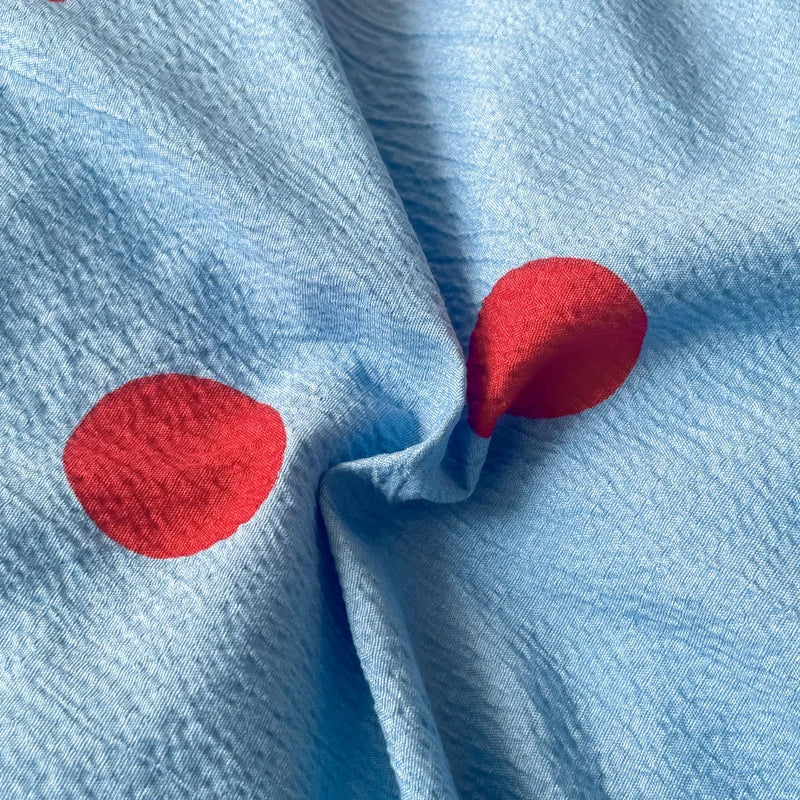 ensemble literie bleu rouge points moderne décontracté couvre lit taies oreiller coussin 150x200cm 180x220cm