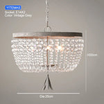 lustre classique cristal transparent doré rangs haute qualité autonome certification sécurité