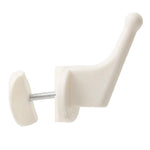 crochet mural blanc moderne crochets bague fixation vis écrous salle bain utilisation multiple durable