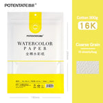 papier aquarelle grainé blanc vert bleu jaune artiste coarse medium fine boîte métal cartes