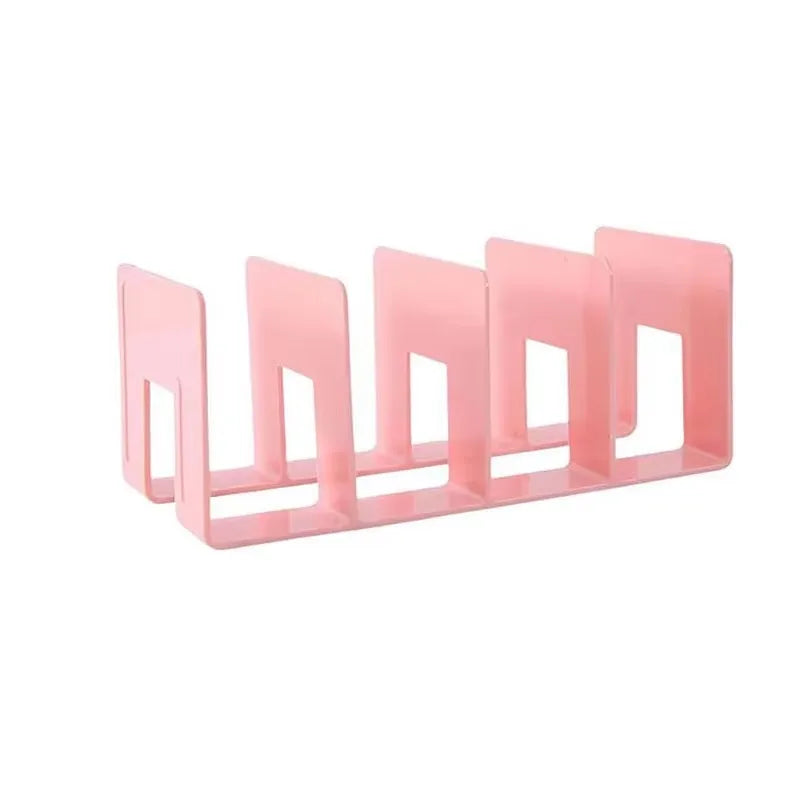 support rangement transparent moderne adhésif porte sacs porte livres cahiers notes armoire respectueux environnement