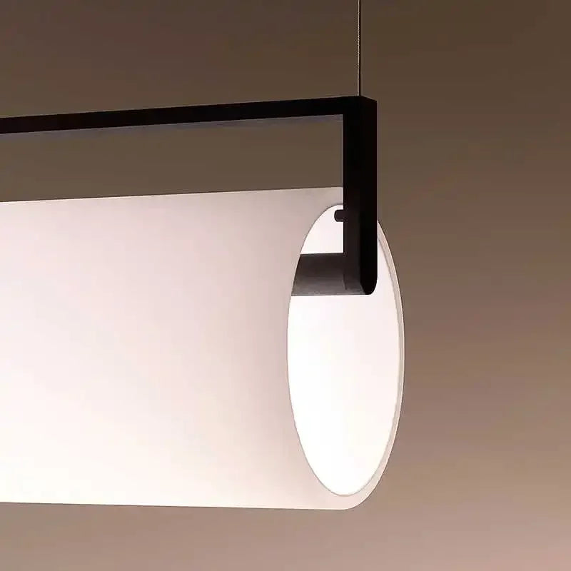 pendentif led acrylique blanc moderne minimaliste couleurs réglable 4000k 3000k 6000k
