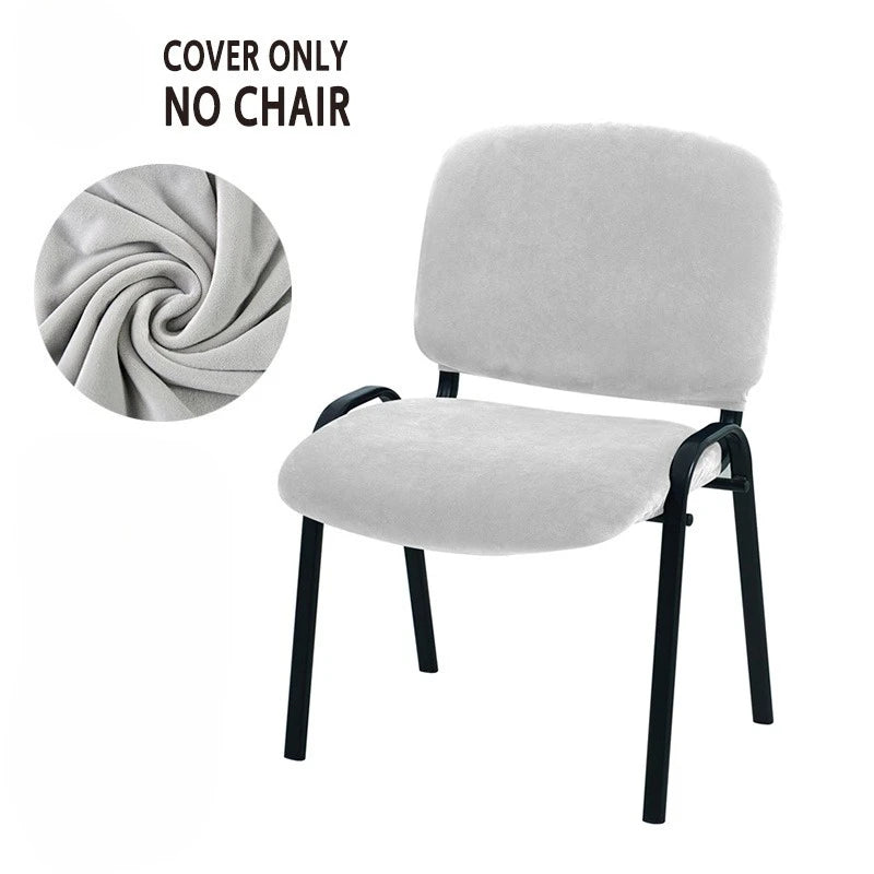 housses chaise velours moderne beige gris couverture assise fauteuil mariage banquet