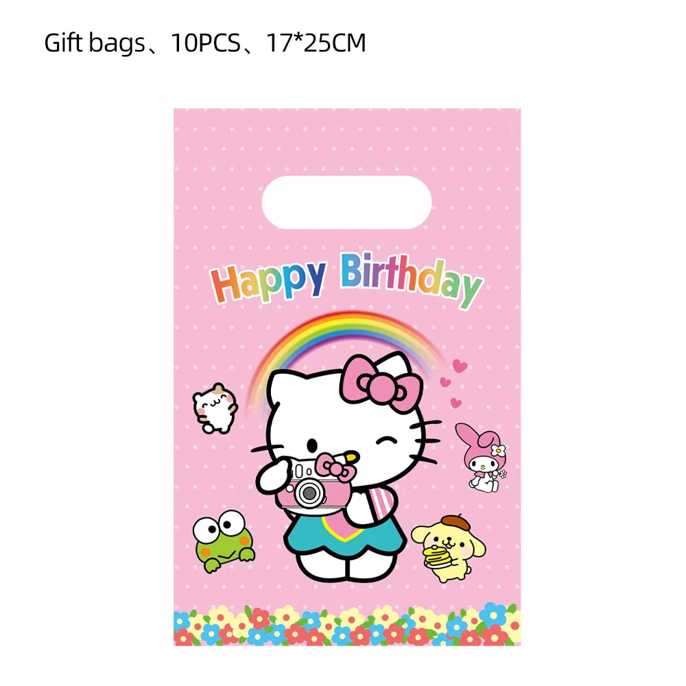 Kit décoration anniversaire Hello Kitty
