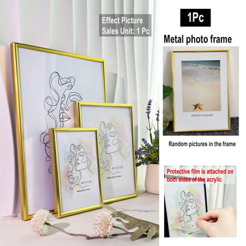 cadre photo contemporain or noir argent transparent abstraits 10x15cm 15x20cm 20x25cm a4 30x40cm