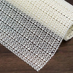 tapis anti dérapant silicone pvc texture alvéolaire moderne beige clair 40x40cm 50x50cm 60x60cm 70x140cm