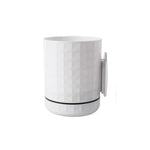 cache plantes transparent blanc adhésif moderne vintage rétro diamant
