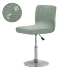 chaise moderne extérieure imprimé feuilles beige vert bleu marine grisversible régulateur hauteurhôtel accueilhoussablepolyesterelasticextensible