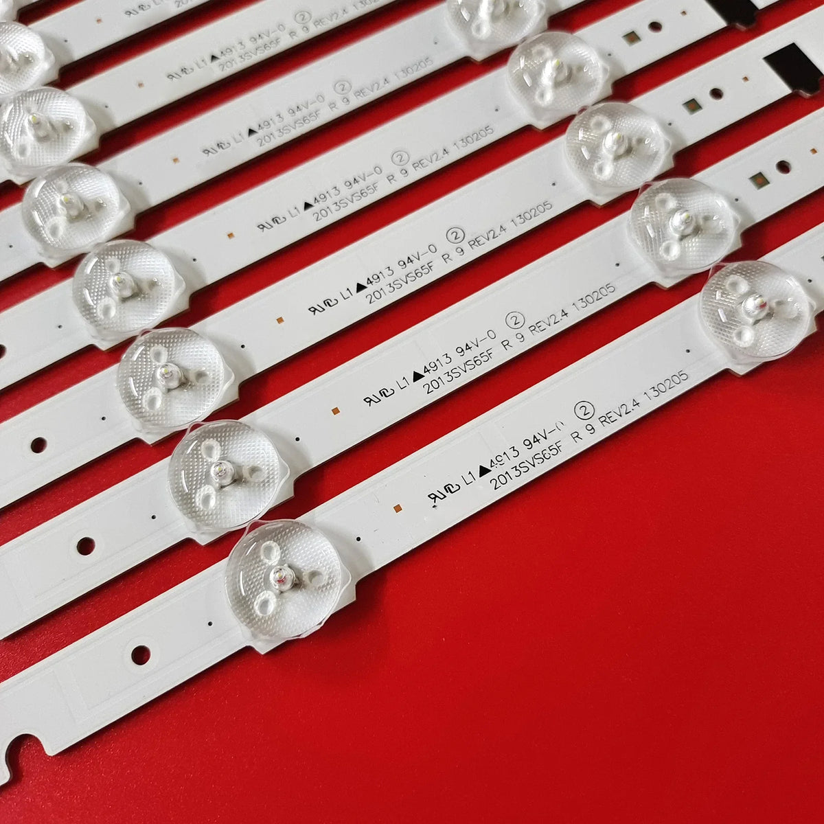 bande led rétro éclairage blanc modernes diodes led connecteurs 3v télévision fixations