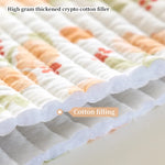 Rembourrage en coton épais et renforcé de haute qualité.