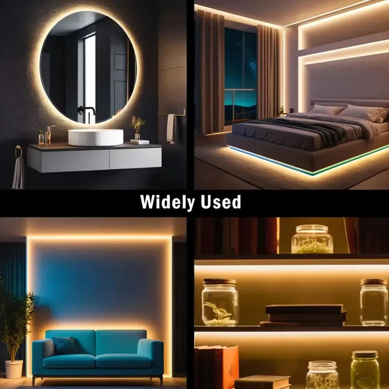 ruban led néon flexible 5v usb blanc blanc chaud lisse moderne minimaliste ajustable intensité