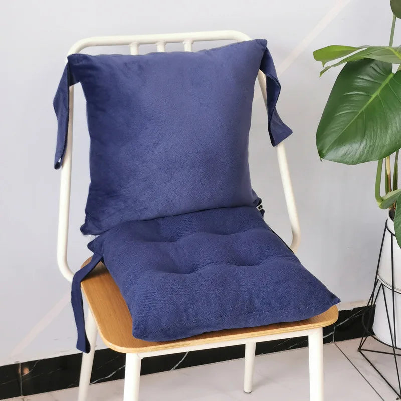 coussins siège velours modernes violet rouge orange vert gris inclusifs fixés carrés adultes