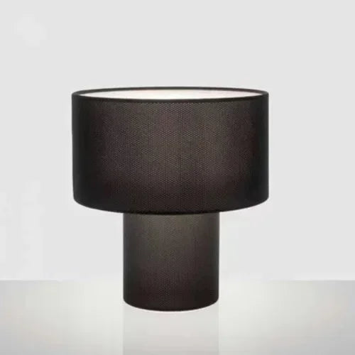 lampe sol moderne blanc abat jour texture grunge led minimaliste interrupteur bouton