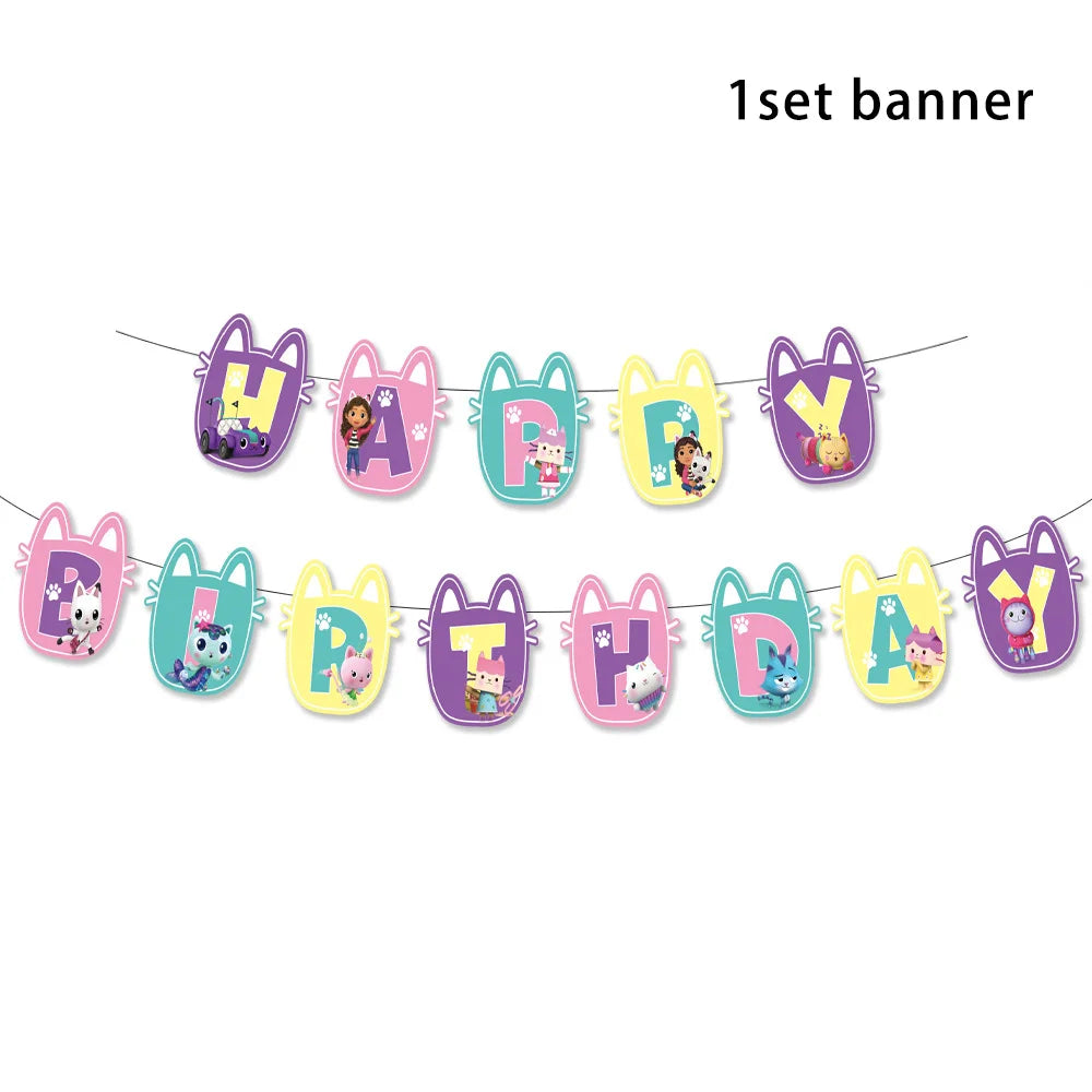 assiettes serviettes tasses nappe fête anniversaire enfantines violet bleu blanc decorative