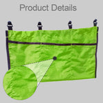 Sac hamac rouge vert bleu clips poches portable pratique moderne camping voyage