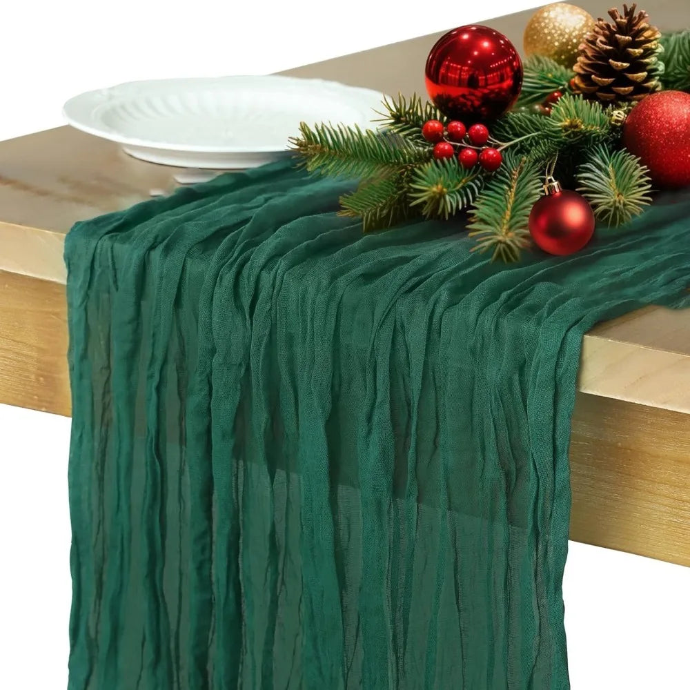 tableau chemin table bleu marine vert foncé rose rouge crepe plissé moderne élégant mariage