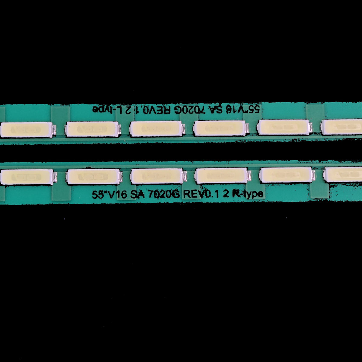 ruban led vert clair ligne continue moderne 603mm connecteur each end set tv