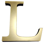 lettres murales or brillantes classiques adhésives alphabet anglais diy stickers decoration maison 10cm