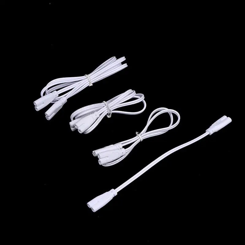 câble électrique blanc moderne 24v t4 t5 t8 led 100cm 50cm 20cm connecteurs eyelets