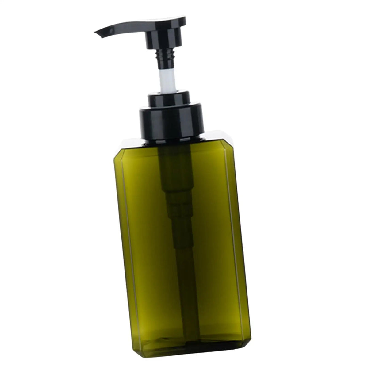 flacon savon liquide pompe rechargeable bleu moderne transparent refillable 250ml 450ml 650ml