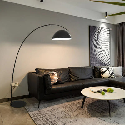 Lampe sur pied design avec abat-jour rose et variateur