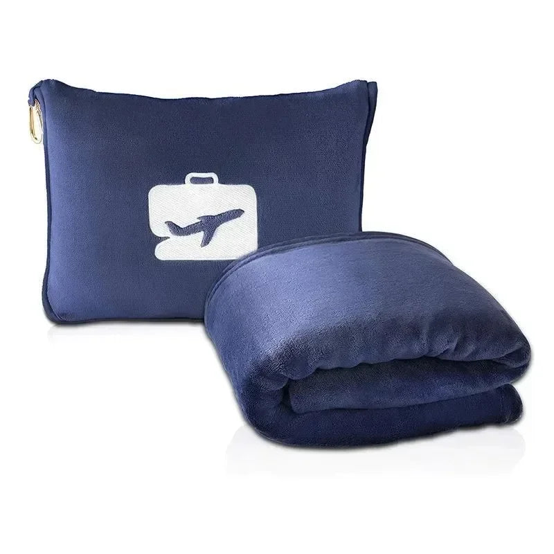 couverture velours corail portable anti boulochage voyage pique nique sac rangement gris compact