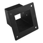 connecteurs métalliques industriels noir fixation poteaux bois équerre support utilitaireextérieur bricolagejardin
