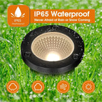 éclairage extérieur led spot noir ip55 moderne perforé 10w 85265v fixations incluses