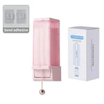 distributeur tampons coton blanc moderne minimaliste adhésif boîte rangement étiquette dimension