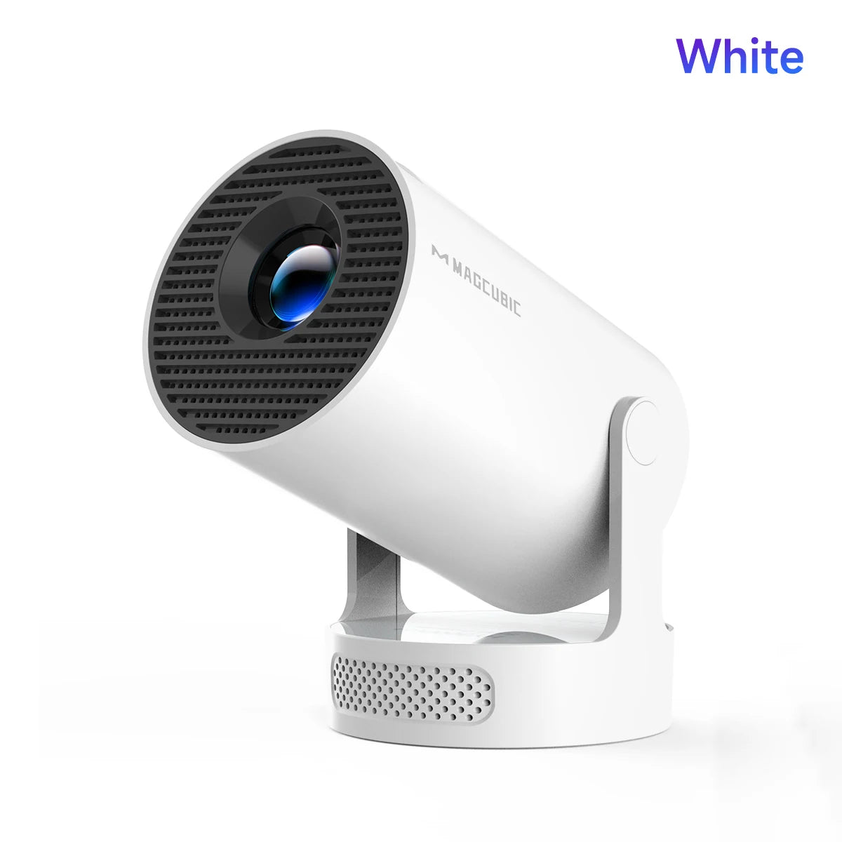 projecteur led 290ansi 1280x720p blanc moderne android wifi bluetooth trapézoïdale auto correction