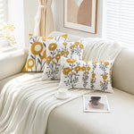 taies d'oreiller brodées motif floral modernes non toxiques maison hospitalière polyester coton respectueux environnement