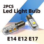 ampoule led e14 e12 1w transparente jaune moderne cuisine réfrigérateur 360° ip65 15000h
