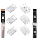 connecteurs led 2pin 3pin 4pin 5pin 6pin 8mm 10mm 12mm transparent certification rohs ul