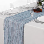 serviette table bleu clair plissée moderne maison Thanksgiving mariage
