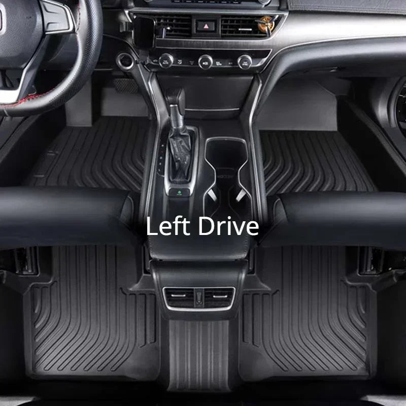 tapis sol noir rayures horizontales anti dirty waterproof audi q3 sportback moderne caoutchouc fibre