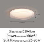 plafonnier moderne blanc rond éclairage quotidien surface opaque lumière led ultra mince