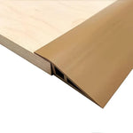 seuil porte imitation bois auto adhésif noir marron clair moderne guide taille