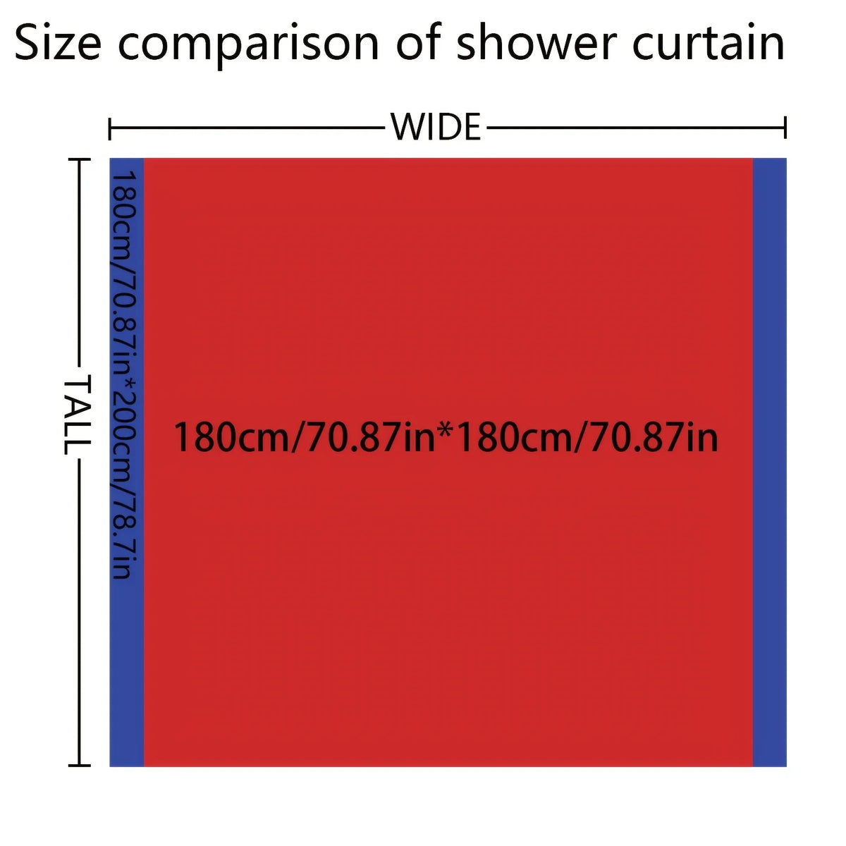 rideau douche floral imprimé papillons couleurs vives polyester respectueux environnement dimensions 180x180cm