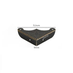 protections d'angle decoratives or bronze ornements floraux vintage fixations maison woodworking echangement