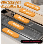 support mural porte sèche cheveux gris métallisé moderne brillant salle bain aluminium électroplaqué