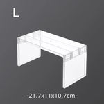 étagères modulaires blancs clips multifonctionnelles rangement cuisine vaisselle épices minimalistes