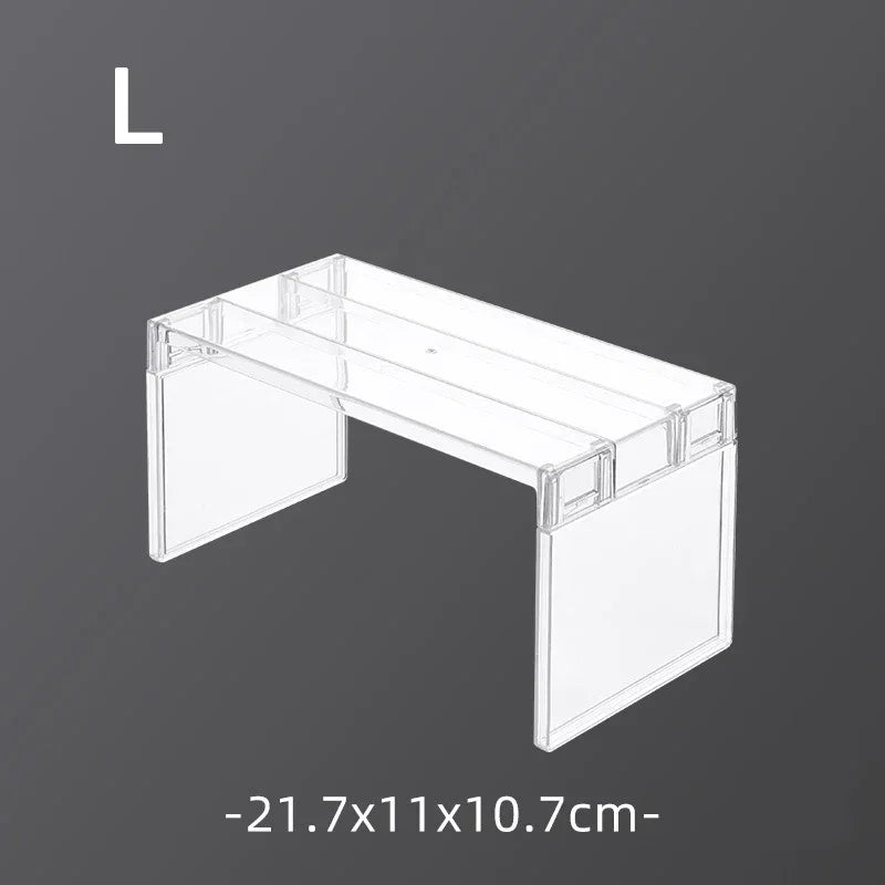 étagères modulaires blancs clips multifonctionnelles rangement cuisine vaisselle épices minimalistes