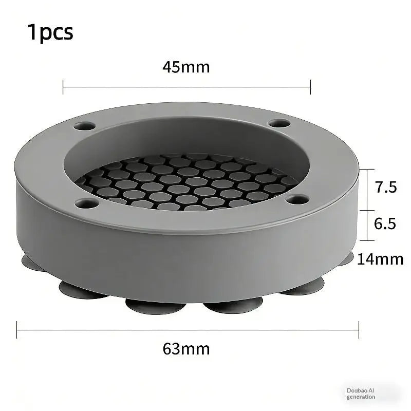 tapis protection machine laver noir texture nid d'abeille adhésif moderne anti vibration silencieux