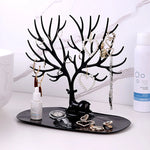 présentoir bijoux arbre branches coeurs moderne noir blanc minimaliste