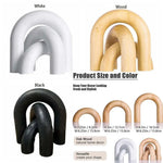 arches bois naturel blanc noir modernes minimaliste kit décoration intérieure