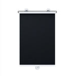 store enroulement noir moderne double ventouse 40x60cm 40x125cm 45x125cm 50x125cm 58x125cm